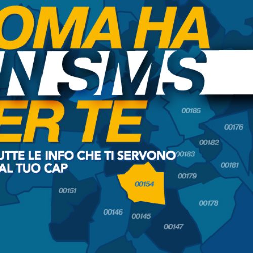 “Roma ha un SMS per te”: Parte la nuova campagna di Roma Capitale